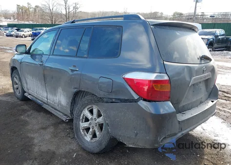 2010 Toyota Highlander Se V6 from USA, damaged, VIN 5TDJK3EH0AS038910
